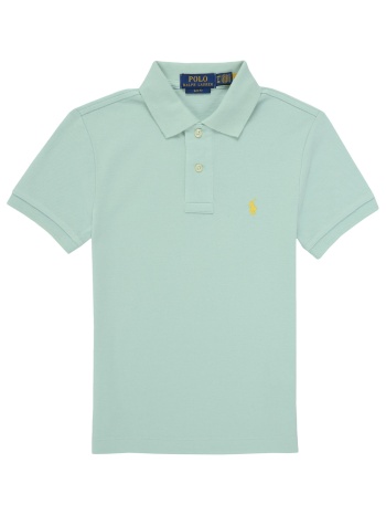 πόλο με κοντά μανίκια polo ralph lauren slim polo-tops-knit