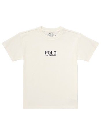 t-shirt με κοντά μανίκια polo ralph lauren ss cn-knit