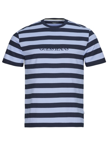 t-shirt με κοντά μανίκια guess ss cn reg striped yd tee