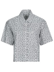 πουκάμισα guess ss camp collar boxy shirt
