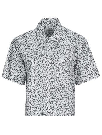 πουκάμισα guess ss camp collar boxy shirt