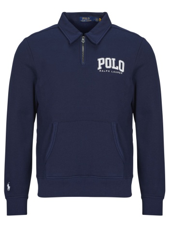 φούτερ polo ralph lauren sweateshirt demi zip logo brode σε προσφορά