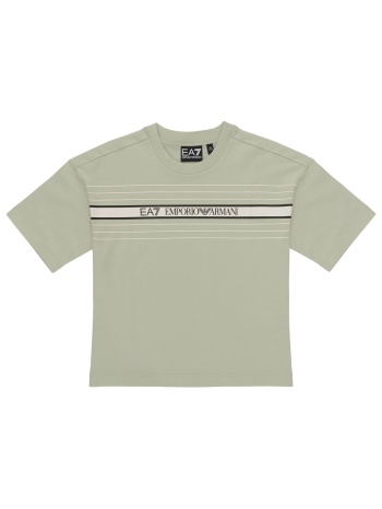 t-shirt με κοντά μανίκια emporio armani ea7 train logo
