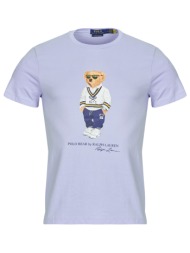 t-shirt με κοντά μανίκια polo ralph lauren t-shirt polo bear ajuste en coton