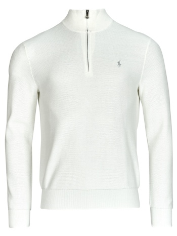 πουλόβερ polo ralph lauren pull demi zip en coton texture