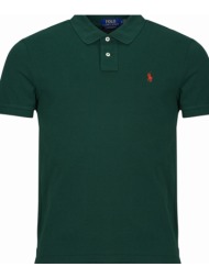 πόλο με κοντά μανίκια polo ralph lauren polo ajuste droit en coton basic mesh