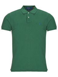 πόλο με κοντά μανίκια polo ralph lauren polo ajuste slim fit en coton basic mesh