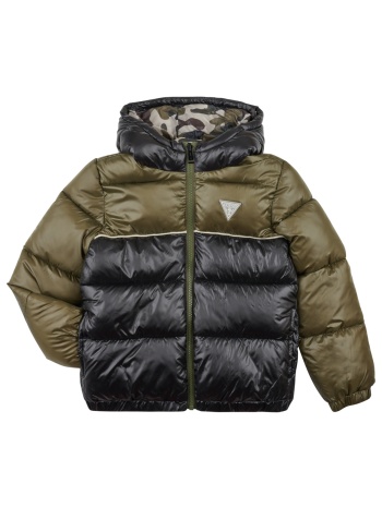 χοντρό μπουφάν guess padded hooded ls jacket w/zip