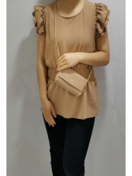μπλούζα fashion brands 3101-camel [composition_complete]