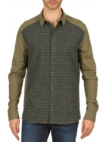 πουκάμισο με μακριά μανίκια eleven paris vrapp men