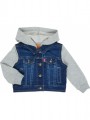 τζιν μπουφάν/jacket levis indigo jacket σύνθεση: matière synthétiques,βαμβάκι,spandex,πολυεστέρας