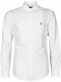 πουκάμισο με μακριά μανίκια polo ralph lauren chemise cintree slim fit en oxford leger type chino co