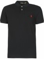 πόλο με κοντά μανίκια polo ralph lauren polo ajuste droit en coton basic mesh logo pony player σύνθε
