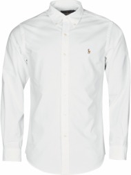 πουκάμισο με μακριά μανίκια polo ralph lauren chemise ajustee en oxford col boutonne logo pony playe