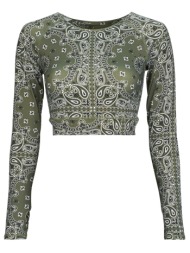 μπλουζάκια με μακριά μανίκια arizona love the cropped top yoga