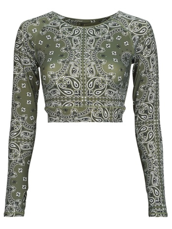 μπλουζάκια με μακριά μανίκια arizona love the cropped top