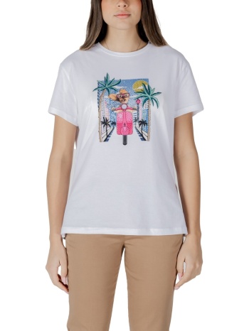 t-shirt με κοντά μανίκια liu jo ecs moda m/c wa5260js003 σε προσφορά