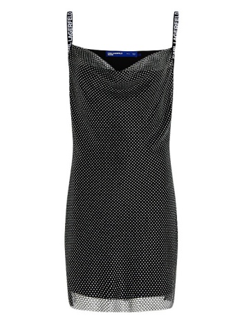 φορέματα karl lagerfeld chainmail mini dress women
