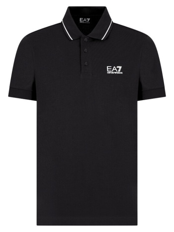 t-shirt με κοντά μανίκια ea7 emporio armani slim fit polo