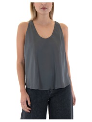 μπλουζάκια με μακριά μανίκια my t wearables satin sleeveless top women
