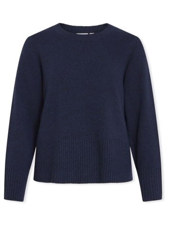 πουλόβερ vila primia knit - navy blazer