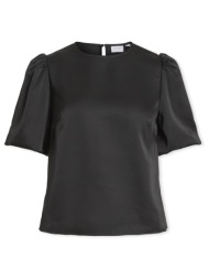 μπλούζα vila noos top ellette - black
