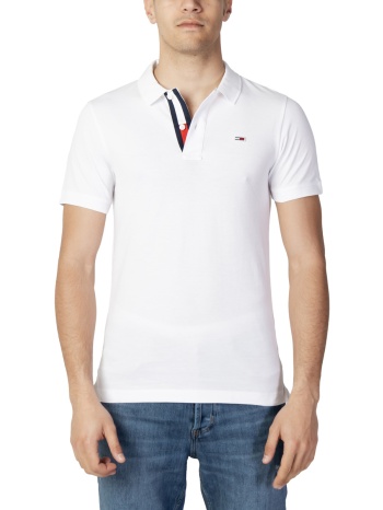 πόλο με κοντά μανίκια tommy hilfiger tjm slim placket polo