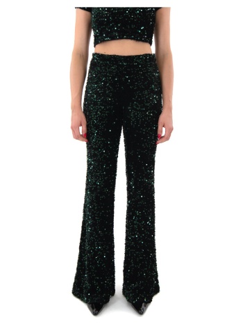 παντελόνια moutaki high elastic waist wide leg pants women