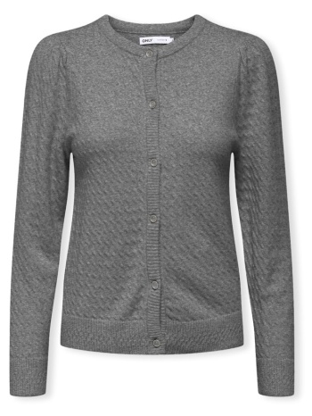 πουλόβερ only katia life knit - medium grey melange