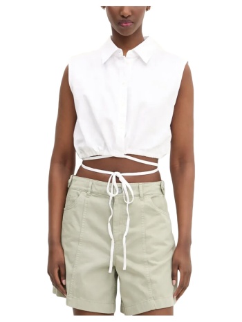 πουκάμισα boss ejoy b sleeveless crop shirt women
