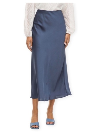 κοντές φούστες vila noos elette skirt - vintage indigo
