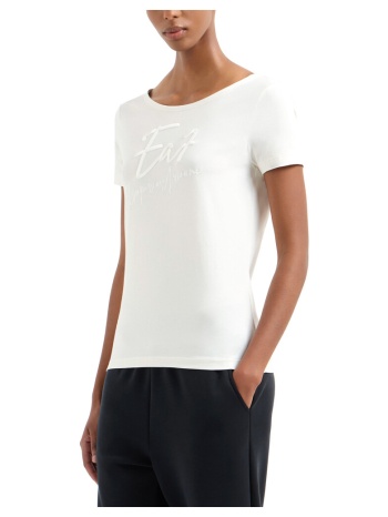 t-shirt με κοντά μανίκια ea7 emporio armani t-shirt women