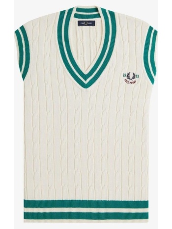 ζακέτα fred perry cable knit tennis tank σε προσφορά