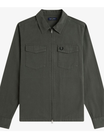 σακάκια fred perry twill zip-through overshirt σε προσφορά