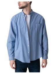πουκάμισο με μακριά μανίκια boss ebill twill oxford longsleeve oversize fit shirt men
