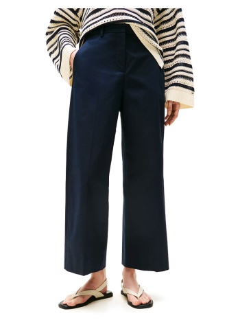 παντελόνια tommy hilfiger stretch ankle length wide leg