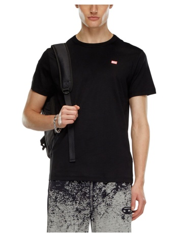 t-shirt με κοντά μανίκια diesel t-miegor-k77 regular fit