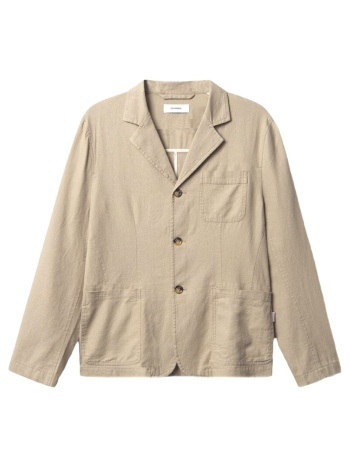 σακάκια gabba plaza linen long sleeve regular fit overshirt