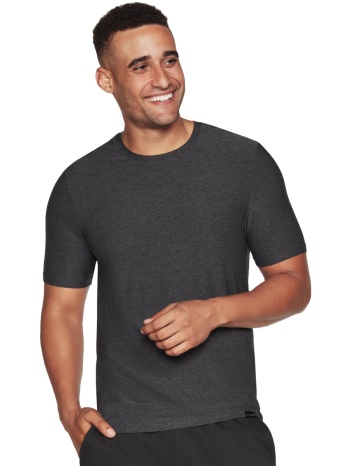 t-shirt με κοντά μανίκια skechers go dri all day tee