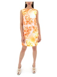 φορέματα twenty-29 floral rpint sleeveless v back bow mini dress women