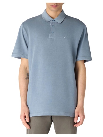 t-shirt με κοντά μανίκια eax polo t-shirt men