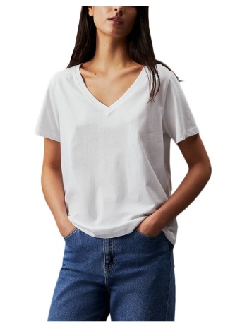 t-shirt με κοντά μανίκια calvin klein jeans regular fit