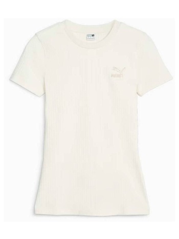 t-shirts & polos puma classics ribbed slim σε προσφορά