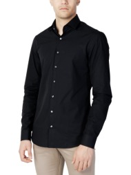 πουκάμισο με μακριά μανίκια calvin klein jeans poplin stretch slim shirt k10k103025