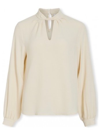 μπλούζα vila top surashil ls - birch