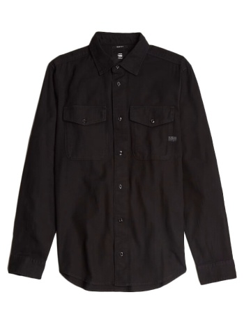 πουκάμισο με μακριά μανίκια g-star raw denim marine