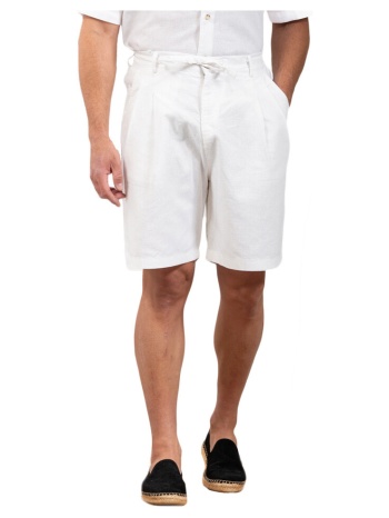 shorts & βερμούδες vittorio renato linen comfort fit