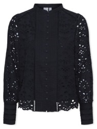 μπλούζα y.a.s yas noos alessia shirt l/s - black