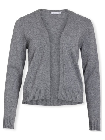 παλτό vila noos ril short - medium grey melange