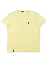 t-shirts & polos organic monkey power off t-shirt - yellow mango